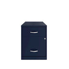Space Solutions 18 Deep 2 Drawer Letter Width Vertical File Cabinet with Accessory Drawer