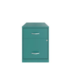 Space Solutions 18 Deep 2 Drawer Letter Width Vertical File Cabinet with Accessory Drawer