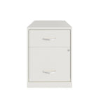 Space Solutions 18 Deep 2 Drawer Letter Width Vertical File Cabinet with Accessory Drawer