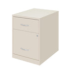Space Solutions 18 Deep 2 Drawer Letter Width Vertical File Cabinet with Accessory Drawer