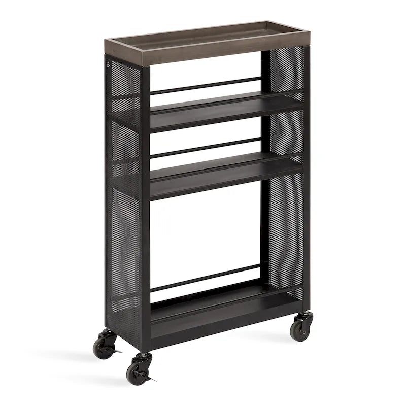 Carrello Portaoggetti Kate and Laurel Piazza - 18x7x30