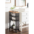 Carrello Portaoggetti Kate and Laurel Piazza - 18x7x30