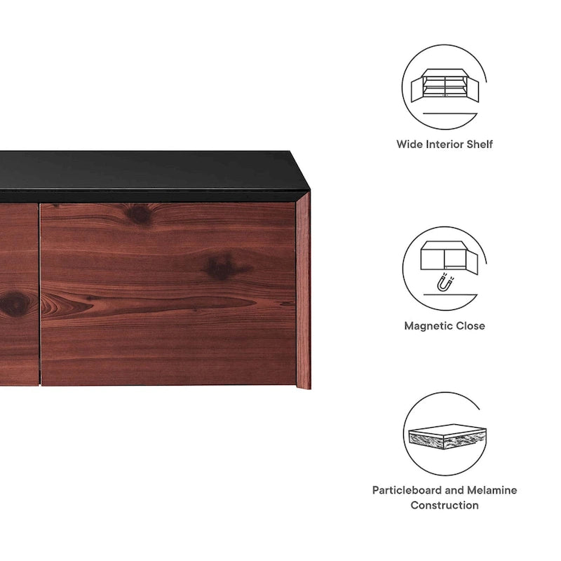 Kinetic Wall-Mount Office Storage Cabinet
