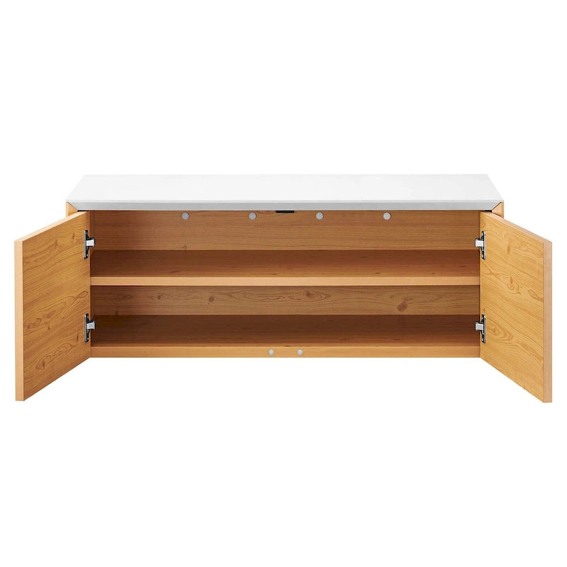 Kinetic Wall-Mount Office Storage Cabinet
