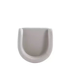 Sgabello da bar Manhattan Comfort Augusta moderno imbottito in similpelle, altezza bancone