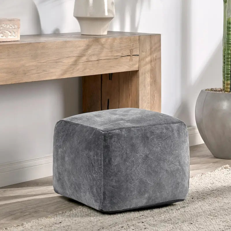 Pouf in velluto Villa by Classic Home Heirloom 18