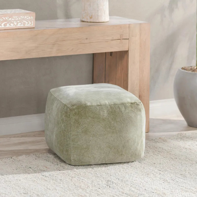 Pouf in velluto Villa by Classic Home Heirloom 18