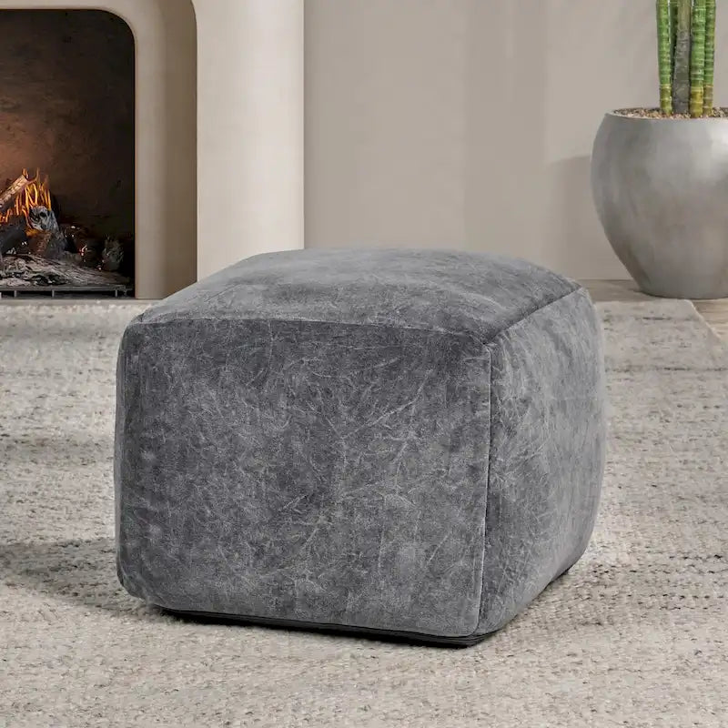 Pouf in velluto Villa by Classic Home Heirloom 18