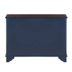 40 Retro Wood Sofa Couch Table with Adjustable Storage Shelf