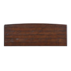 40 Retro Wood Sofa Couch Table with Adjustable Storage Shelf