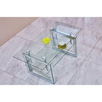 Transparent Tempered Glass Coffee Table
