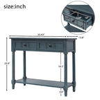 Consolle con 2 Cassetti e Ripiano Inferiore Serie Daisy