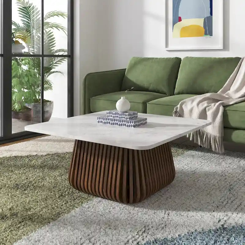 Tera Square Marble Coffee Table