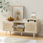 Anmytek 47 Modern TV Stand Entertainment Center Media Console Table for up to 65 TV - 47 inches in width