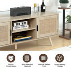 Anmytek 47 Modern TV Stand Entertainment Center Media Console Table for up to 65 TV - 47 inches in width