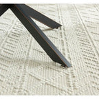 35.4 Round Coffee Table With Glass Top