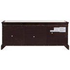 Storage Bench with 2 Drawers and 2 Cabinets