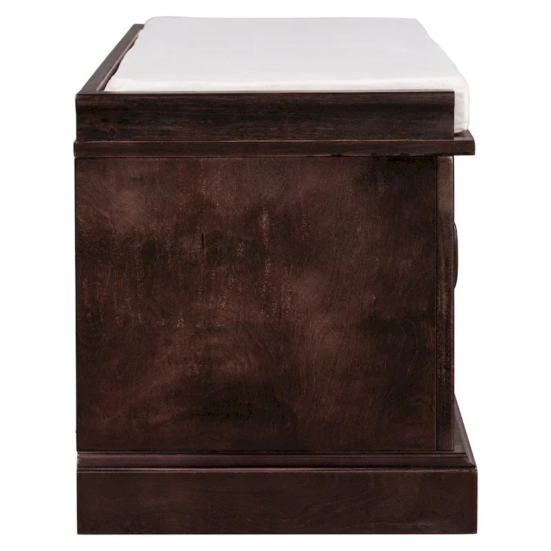 Storage Bench with 2 Drawers and 2 Cabinets