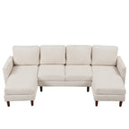 103W U-shaped Cushion Combination Sofa,