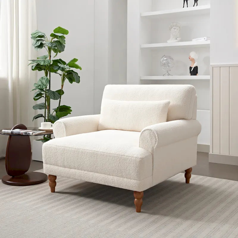 Naci Modern Fabric Accent Chair by Christopher Knight Home