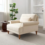 Naci Modern Fabric Accent Chair by Christopher Knight Home
