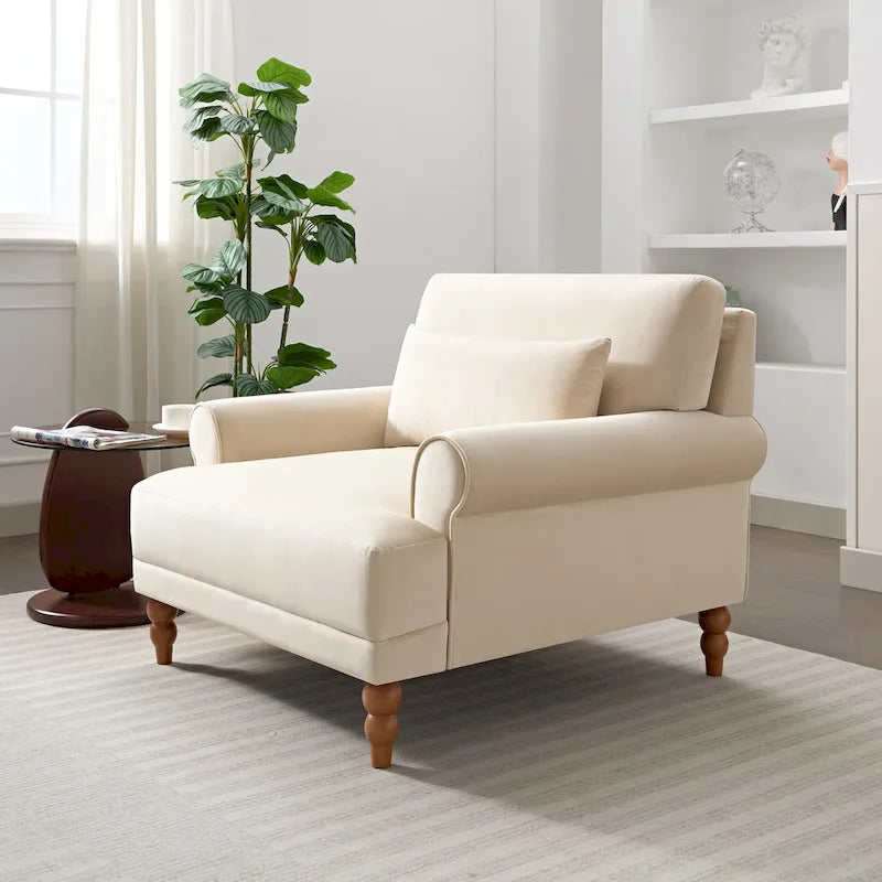 Naci Modern Fabric Accent Chair by Christopher Knight Home