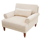 Naci Modern Fabric Accent Chair by Christopher Knight Home