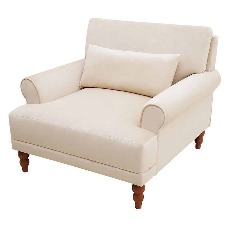 Naci Modern Fabric Accent Chair by Christopher Knight Home