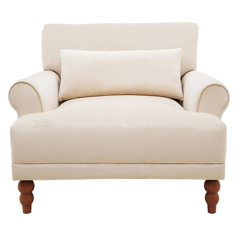 Naci Modern Fabric Accent Chair by Christopher Knight Home
