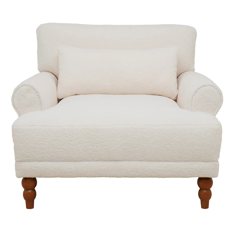 Naci Modern Fabric Accent Chair by Christopher Knight Home