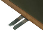Moss Green Sectional Sofa, 1-Seater Armless Sofa