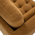 Spiced Honey Chenille Grand 4-Seater Chaise End Sofa, Right Hand Facing