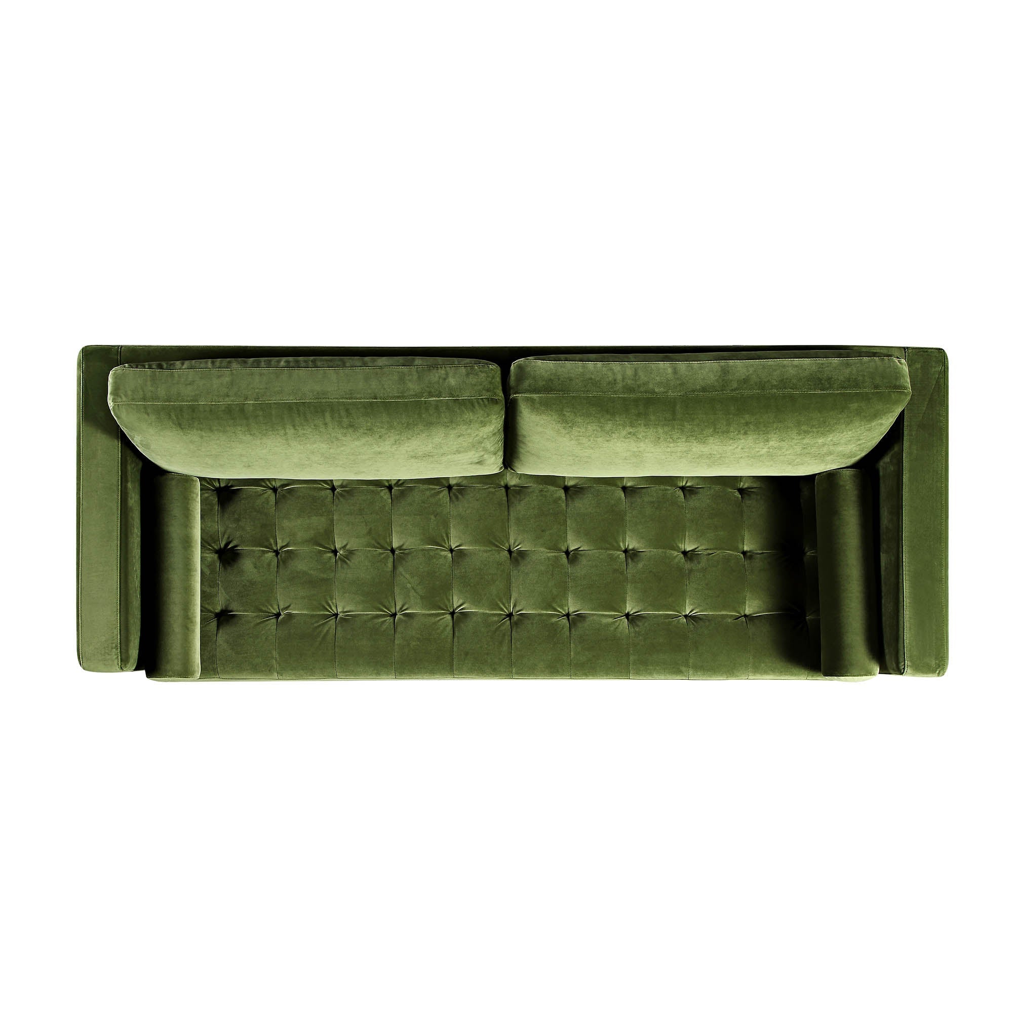 Camel Velvet Sofa, Loveseat