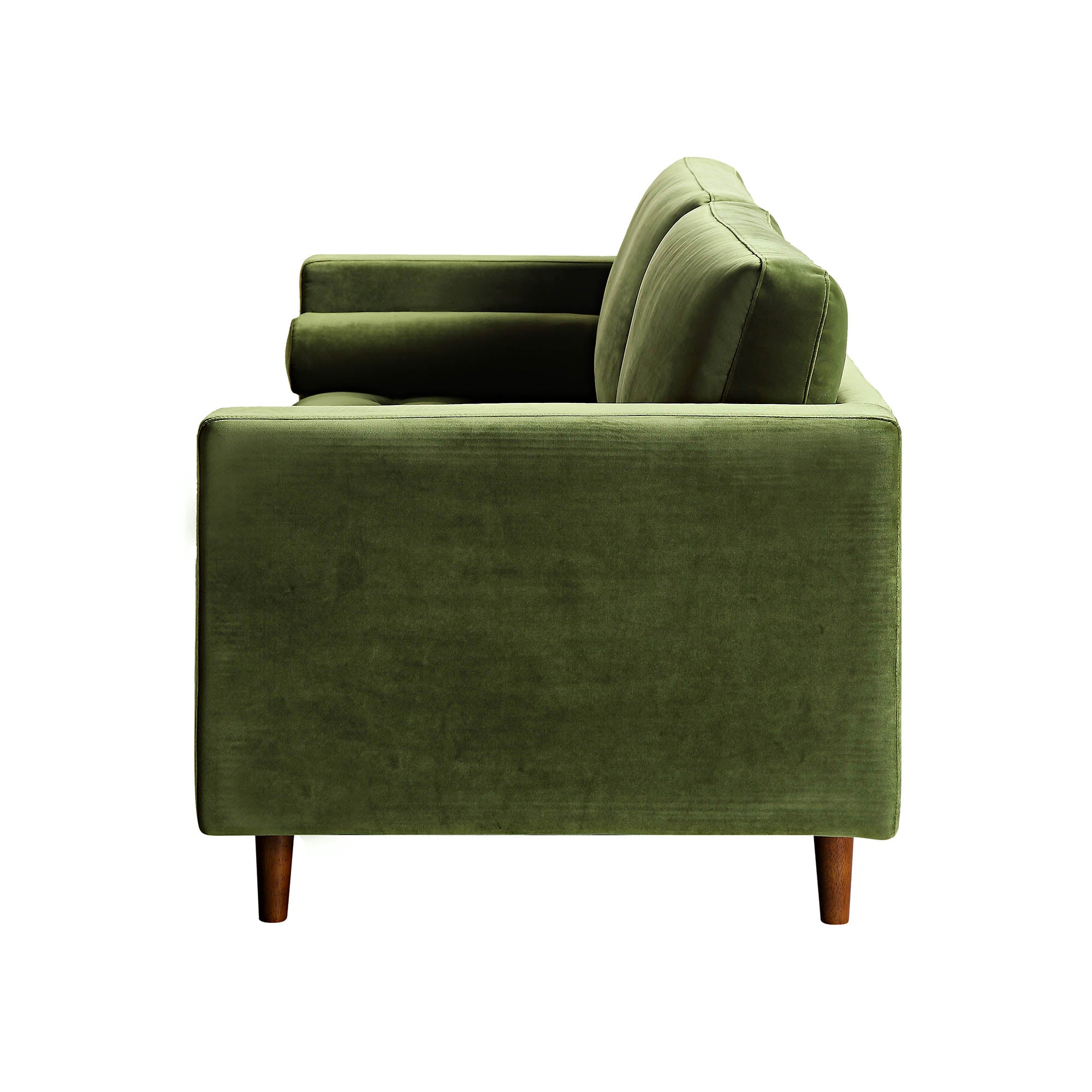 Camel Velvet Sofa, Loveseat