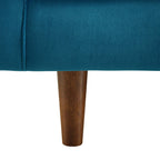 Large 3-Seater Sofa, Teal Velvet