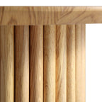 Oak Round Side Table, Oak