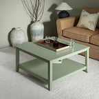 32 Square Coffee Table, Desert Sage