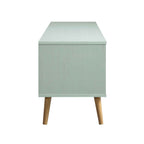 Woven Rattan 79in. Wide TV Unit, Mint