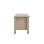 70.9" Wide Deep Greige Media Console with 2 Cupboards & Cable Management, Modern TV Stand for Living Room