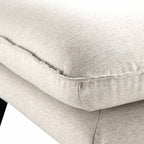 Oatmeal Fabric Footstool