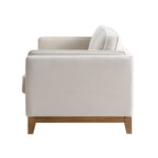 Champagne Velvet Sofa, 2-Seater