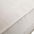 Champagne Velvet Sofa, 3-Seater
