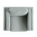 Sage Fabric Sofa, 1-Seater