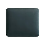 Aegean Blue Velvet Sofa, Footstool