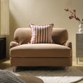 Camel Velvet Sofa, Loveseat