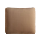 Camel Velvet Sofa, Footstool