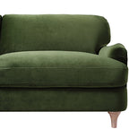 Fern Green Velvet Sofa, 3-Seater