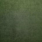 Traditional English Footstool - Fern Green Velvet, Washed Wood Legs, Padded Seat, 31.5" W