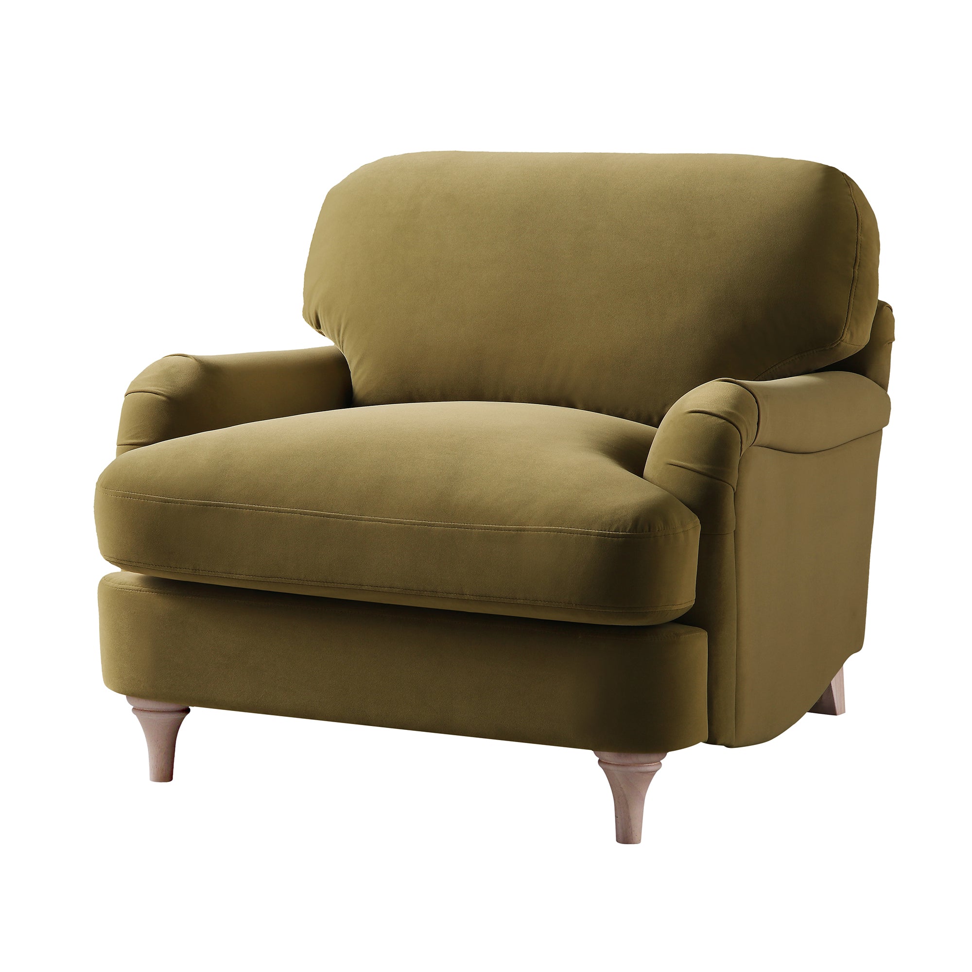 Velvet Sofa, 1-Seater