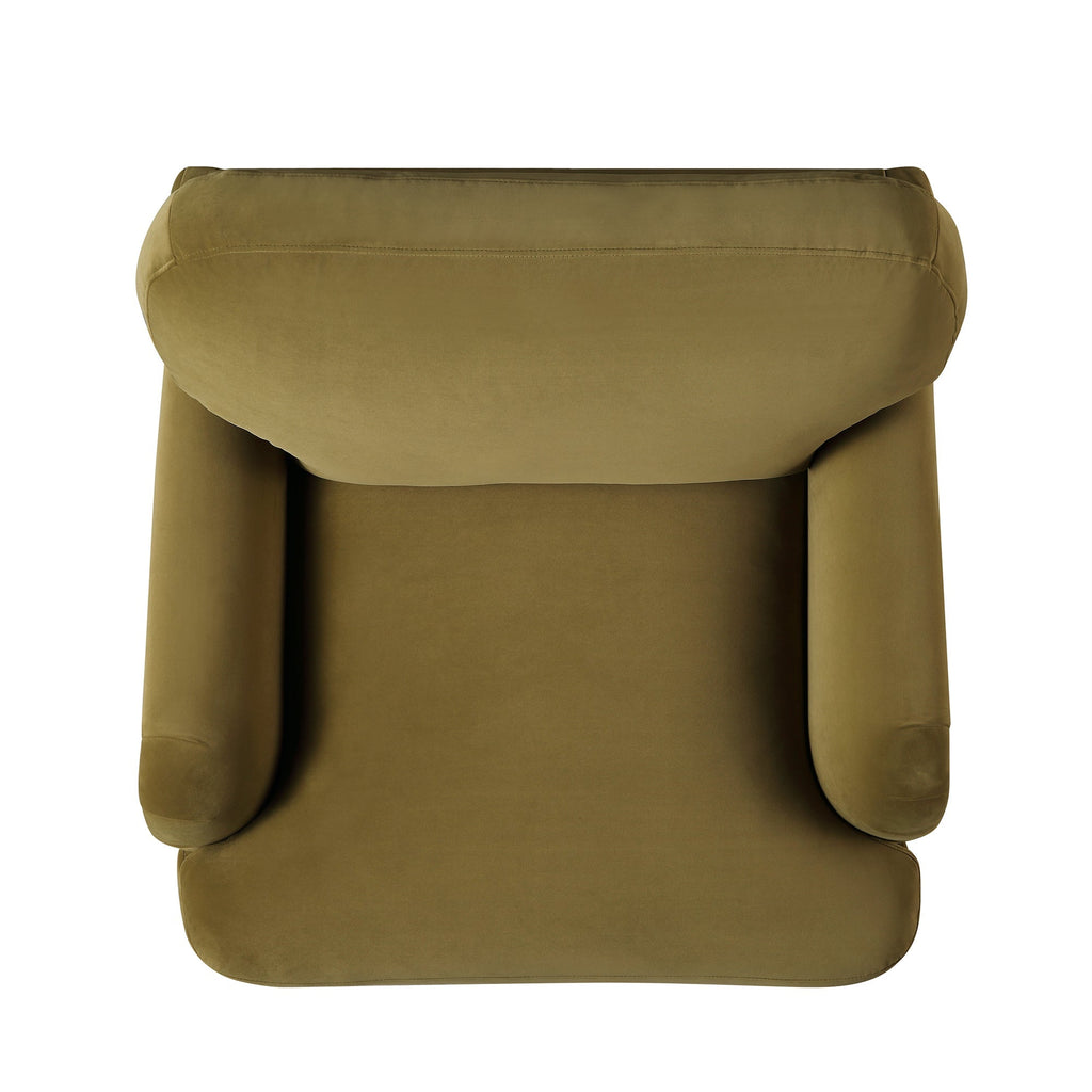 Velvet Sofa, 1-Seater